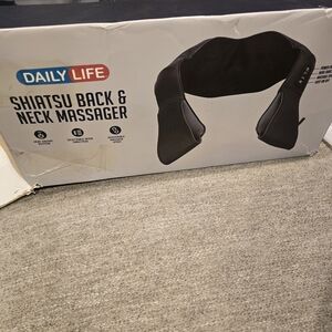 Daily Life Shiatsu Back & Neck Massager - Black